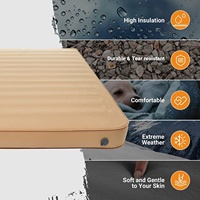 Queen Size Double personne Premium mousse épaisse matelas pneumatique matelas de couchage tapis de Camping auto-gonflant pour randonnée en plein air Camping