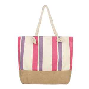 Sac de plage en toile de haute qualité avec poignée, idéal pour le supermarché – Vente en gros - Product Image 1