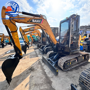 นำเข้ารถขุดไฮดรอลิกแบบตีนตะขาบขนาดเล็ก Sany SY55 มือสอง สภาพ 90% ใหม่ คุณภาพสูง ราคาคุ้มค่า พร้อมใบรับรอง CE - Product Image 2