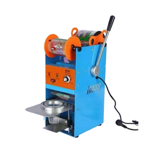 Manual <b>Plastic</b> Cup Heat Sealing <b>Machine</b> for Yogurt Bubble Tea & Milk Cups Drink Cup Sealer - Product Image 1