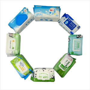 Lingettes humides écologiques en bambou pour animaux de compagnie 80 pièces par paquet de logo personnalisable au parfum doux pour le nettoyage domestique - Product Image 6