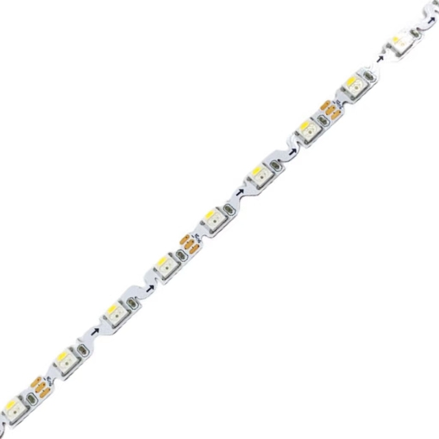 Sk6812 Rgbw 60leds Zigzag Flexible Bendable Snake Digital 60Pixels 5v S Shape Channel Letter Lighting Addressable Led Strips