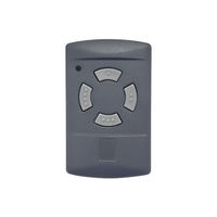 Télécommande RF 40,685 MHz pour HSE2 HSE4 HSM4, 4 boutons, en plastique gris, ouvre-porte de garage, commande de portail