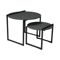 Table à café et thé en bois moderne pour l'approvisionnement en gros à domicile
