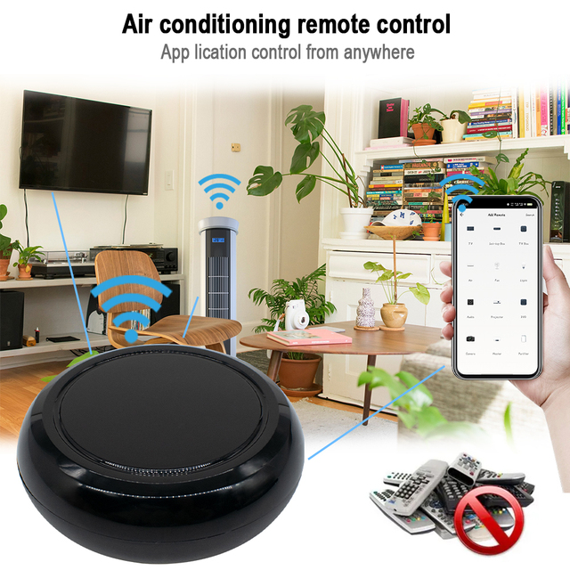 Ready to Ship Factory Direct WiFi Smart IR Remote Controller Universal Infrared Blaster One for All Control AC TV