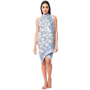 Pareo de Playa Floral de Alta Calidad para Mujer, Ligero, para Cubrir el Bikini, Ropa de Playa y Resort para el Verano - Product Image 2