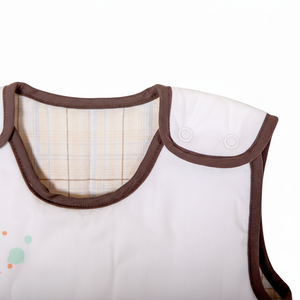 Saco de Dormir para Bebé de Algodón Puro de Alta Calidad, Redondo, con Cierre, Grueso, Cómodo y Térmico, Tipo Muselina - Product Image 1