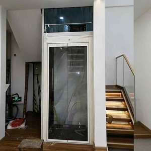 Ascenseur personnel automatique à 3 étages, ascenseur à traction avec <span class=keywords><strong>escalier</strong></span> en verre - Product Image 1