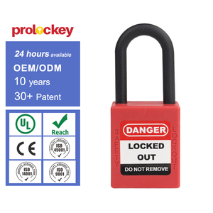 Khóa an toàn cách ly bằng nylon 38mm có logo tùy chỉnh, khóa móc Loto - Product Image 2