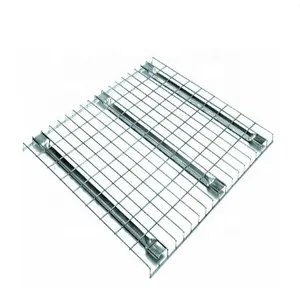 Wire Mesh Decking Flared Style Customized Size Warehouse Storage System Industrial