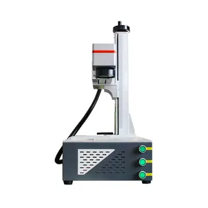 Máquina de marcação a laser Raycus 1064nm 100W60W80w Máquina de fibra dobrável frete grátis DHL FEDEX para marcação DIY presente de metal