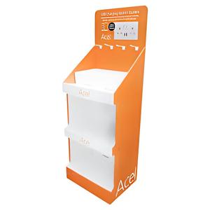 Tùy chỉnh quảng cáo sóng nhựa Rack hiển thị PP siêu thị hiển thị đứng cho cửa hàng bán lẻ dịch vụ cắt bao gồm - Product Image 2