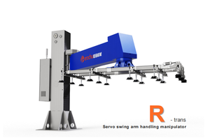 ذراع روبوت هيروتشو الجديد متعدد الاتجاهات مع محرك سيرفو فولاذي وذراع متأرجح وشفاط فراغي مع ضمان 5 سنوات للبناء - Product Image 5