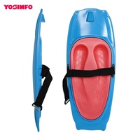 Planche à genoux en HDPE rotomoulé pour sports nautiques avec coussin EVA et crochet de remorquage pour la navigation de plaisance et le wake-surf