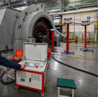 Appareil de test de résistance à la tension alternative triphasé 380V à résonance séquentielle 850kVA 50kV Hipot pour les essais en centrale électrique
