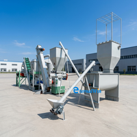 Nouvelle usine de fabrication d'aliments pour animaux de 1,5 T/H, ensemble complet, ligne de production de granulés d'aliments pour animaux, volailles, bovins, multifonctionnelle, haute performance