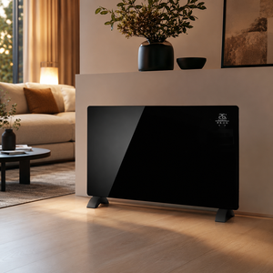 Calentador de Convección de <span class=keywords><strong>Bajo</strong></span> <span class=keywords><strong>Consumo</strong></span> Energético con Panel de Vidrio y <span class=keywords><strong>Wifi</strong></span> para Interiores, Calefacción Inteligente y Confortable - Product Image 2