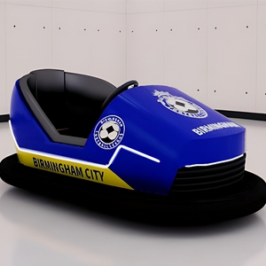 Coche Eléctrico de Choque Estilo Fútbol con Carrocería de Acero Reforzado para Niños, Uso en Exteriores, Parques de Atracciones Comerciales y de Ocio Familiar - Product Image 5