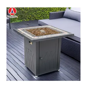 Economical modern style propane steel fire pit stand