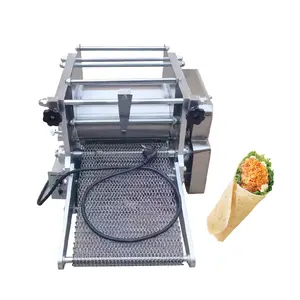 Beste Prijs Industriële Bloem Maïs Mexicaanse Tortilla Machine Taco Roti Maker Persbrood Graan Product Tortilla Maken Machines