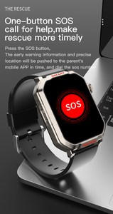 Reloj inteligente <span class=keywords><strong>FA82</strong></span> 4G, soporte para teléfono, tarjeta SIM, videollamada, pantalla IPS de 1,83 pulgadas, GPS, Wifi, Ultra Android, reloj inteligente - Product Image 4