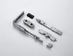 Kit d'accessoires <span class=keywords><strong>de</strong></span> quincaillerie pour fenêtre inclinable à battant dissimulée moderne <span class=keywords><strong>Poignée</strong></span> <span class=keywords><strong>de</strong></span> base en alliage d'aluminium à guillotine pour entrée/<span class=keywords><strong>porte</strong></span> cuisine/salle <span class=keywords><strong>de</strong></span> bain - Product Image 3