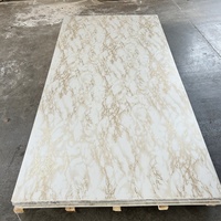 Hoja de espejo autoadhesiva acrílica Hojas acrílicas de resina de piedra artificial para azulejos de techo
