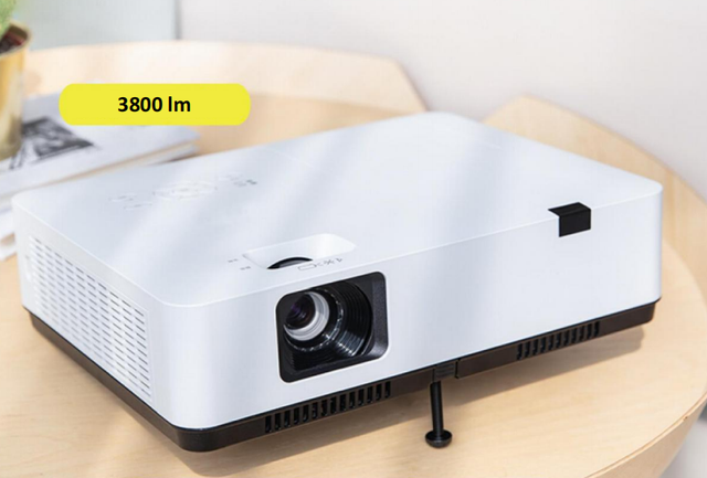 WXGA High Resolution 3 LCD Lamp Projector for Education Indoor Church Conference