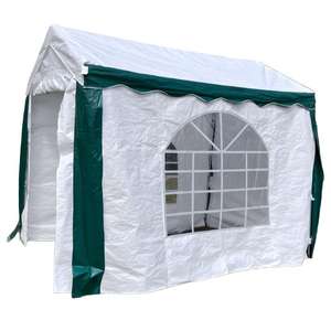 Tente de fête GARDENWILD à bas <span class=keywords><strong>prix</strong></span>, personnalisée, robuste, 2x3m, en tube <span class=keywords><strong>d</strong></span>'acier galvanisé, revêtement PVC, avec paroi latérale, portable, imperméable - Product Image 1