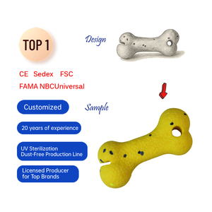 Juguetes Masticables para Perros con Logotipo Personalizado, Ecológicos y Ligeros, Hueso Masticable de TRP ETPU, Accesorios para Mascotas con Sonido - Product Image 2