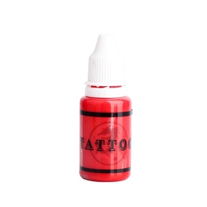 Set de 7 Pigmentos de Tinta para Tatuajes de 15ml, Suministro de Color Permanente para Arte Corporal, para Artistas de Estudio - Product Image 3