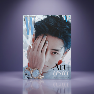 Couverture du magazine W Korea, édition Asie, avec V Kim Tae Hyung de BTS, impression de photographie de mode, numéro spécial. - Product Image 3
