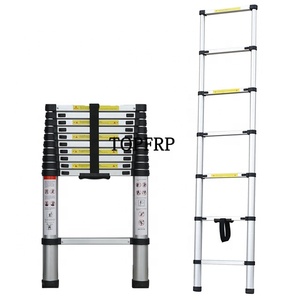Hot Sale Retractable Aluminum Telescoping Extension <b>Ladder</b> - Product Image 1