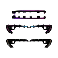 Lumière d'ambiance OEM pour Toyota Fortuner Panneau d'habillage de lampe de voiture LED Décoration de voiture avec éclairage intérieur Accessoire de pièce d'auto