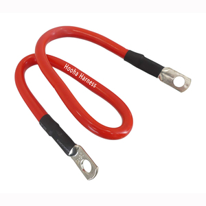8 AWG 8mm PVC terisolasi 600V kabel baterai dinilai dengan cincin kode warna Lugs merah kawat tembaga hitam untuk koneksi arus tinggi - Product Image 6