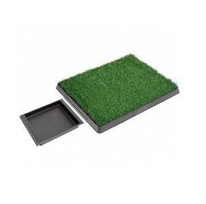 Tapis de pot de pipi pour chien, gazon artificiel de tintement de salle de bain, entraîneur de pot Portable avec tiroir, offre spéciale - Product Image 4
