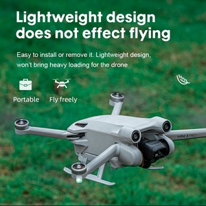 STARTRC قابل للطي سريع التثبيت فعال لزيادة الارتفاع واقية معدات الهبوط الأكثر أمانًا لـ DJI Mini <span class=keywords><strong>3</strong></span> Pro لملحقات الطائرات بدون طيار - Product Image 4