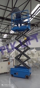 Diskon gunting Lift Mini elektrik kualitas terbaik gunting <span class=keywords><strong>Platform</strong></span> kecil hidrolik - Product Image 5