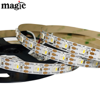 Bande LED numérique adressable SK6812 en cuivre 12V, découpable, toutes LED SPI Smart RGBW 3000K 6000K 4000K, pour éclairage paysager et commande vocale