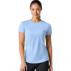 Camiseta Deportiva de Manga Corta para Mujer, Ajustada, de Secado Rápido, Absorbe la Humedad, para Gimnasio, Yoga, Running - Product Image 1