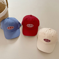 Gorra de béisbol para niños Logotipo personalizado Bordado 3D 6 paneles Algodón Niñas Niños Gorras de béisbol Gorra deportiva para niños Sombrero