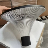 Lampadaire LED en aluminium étanche IP65 30W/45W/60W pour jardin, température de couleur 3500K-6000K, LED SMD5050, 160-180lm/W