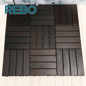 Carreaux <span class=keywords><strong>de</strong></span> <span class=keywords><strong>sol</strong></span> en bambou à emboîtement au design moderne, faciles à installer <span class=keywords><strong>et</strong></span> peu coûteux pour les applications <span class=keywords><strong>de</strong></span> salle <span class=keywords><strong>de</strong></span> bains - Product Image 5