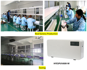 壁に取り付けられた清浄機は、リモートコントロール、1000m ³/hの空気量、静かで省エネの屋内空気浄化をサポートします - Product Image 4