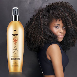 Nhãn Hiệu Riêng Màu Vàng Mười Lăm 2 + Chai Tùy Chỉnh Xịt Tóc Mềm Mượt Kích Hoạt Xoăn - Product Image 4