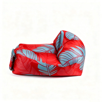 Canapé gonflable portable de haute qualité, pliable, imperméable, au design moderne, pour le camping en plein air et la plage