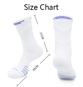 Calcetines deportivos <span class=keywords><strong>de</strong></span> baloncesto para hombre <span class=keywords><strong>de</strong></span> alta calidad, <span class=keywords><strong>toalla</strong></span> gruesa personalizada, parte inferior antideslizante, sudor antibacteriano, diseño <span class=keywords><strong>de</strong></span> sublimación Jacquard - Product Image 2