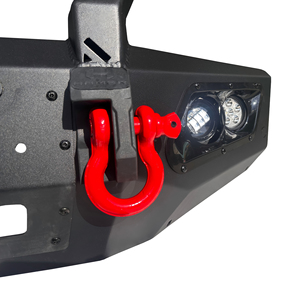 Parachoques delantero de barra de toro de acero para Toyota Hilux <span class=keywords><strong>Vigo</strong></span> 2005-2011 | Winch Ready & Fog Light Holes - Product Image 5
