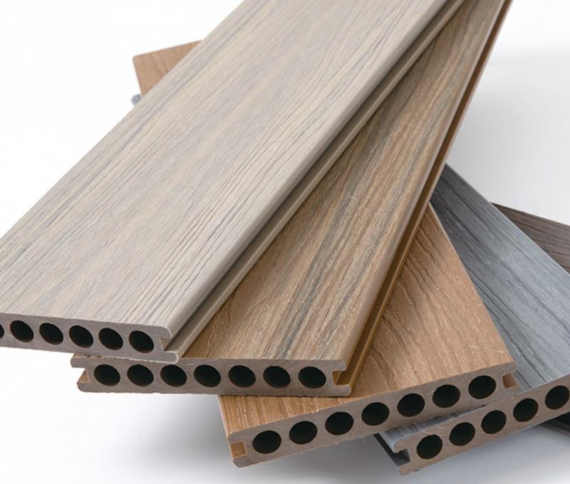 3D Embossed Wood Grain WPC Decking Outdoor Wooden Plastic Composite Flooring