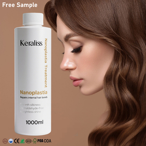 Tratamiento Capilar Keraliss Nanoplastia 100% Aceite de Coco Orgánico Puro y Crema de Flor de Jengibre - Suavizante e Hidratante Natural - Product Image 1